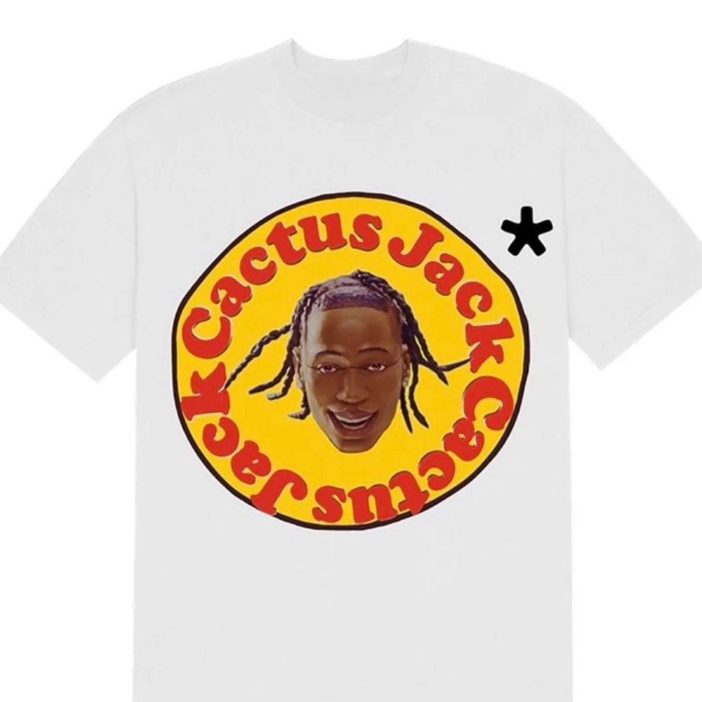 Travis Scott Cactus Jack X McDonald’s Collab T Shirt.